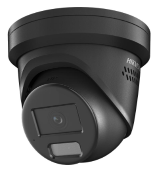 Hikvision DS-2CD2347G2H-LISU-SL(2.8mm) - Black 4 MP Smart Hybrid Light with ColorVu Fixed Turret Network Camera - Hikvision - Falcon Electrical UK