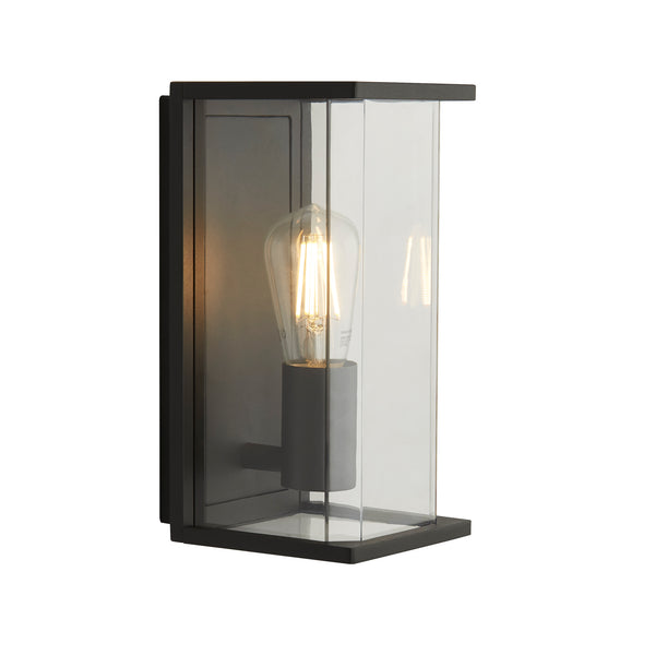 Searchlight 8208GY Picadilly Outdoor Wall Light - Grey Metal & Polycarbonate