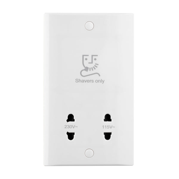 Saxby CE441 Dual Voltage Shaver Socket