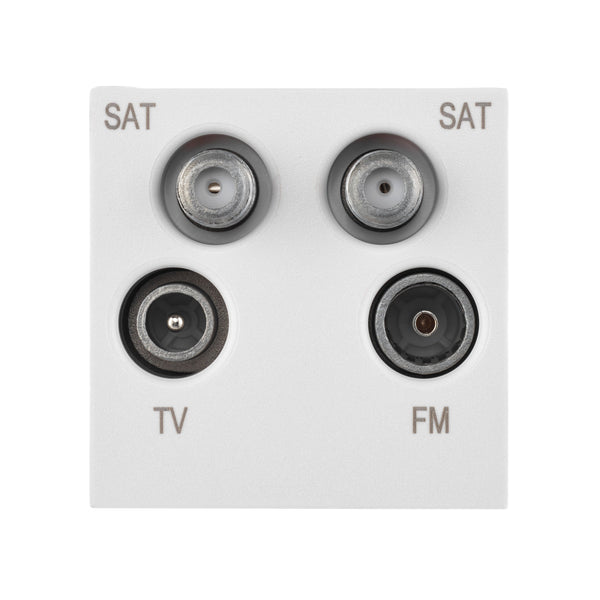 Saxby MOQUADWH Quadplex TV/SAT1/SAT2/DAB Module