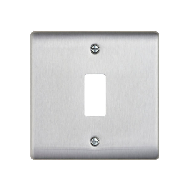 Saxby RSGFP1BS 1G Grid Front Plate