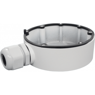 Hikvision DS-1280ZJ-DM8 Power Intake Junction Box for DS-2CD23*5FWD-I IP Turret Cameras - Hikvision - Falcon Electrical UK
