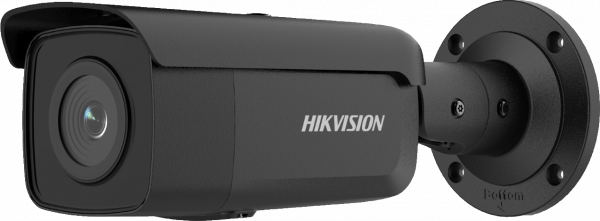 Hikvision DS-2CD2T46G2-2I(2.8MM)/BLACK(C) AcuSense 4MP fixed lens Darkfighter bullet camera with IR - Hikvision - Falcon Electrical UK