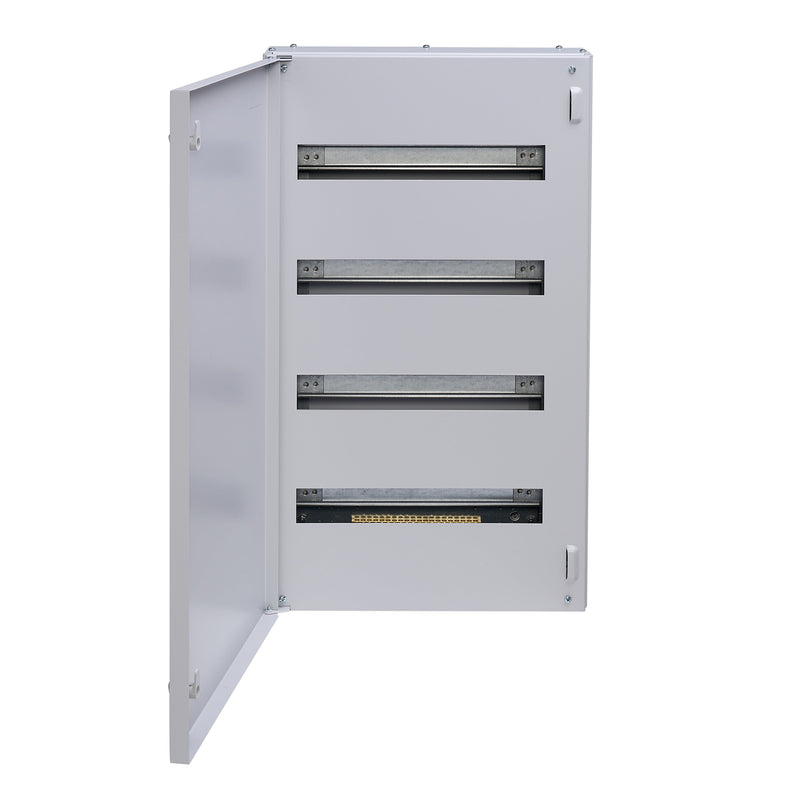 Crabtree 18AS4 Rowboard 4 x 18 Module DIN Rail Surface Enclosure - Crabtree - Falcon Electrical UK
