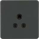 Knightsbridge MLA SF5AAT Screwless 5A Unswitched Socket - Anthracite - Knightsbridge MLA - Falcon Electrical UK