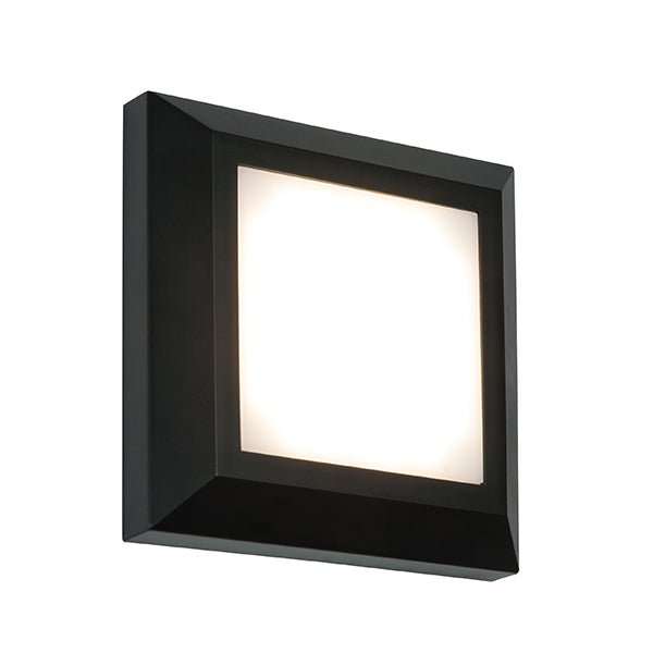 Saxby 61218 Severus square direct IP65 3W warm white - Saxby - Falcon Electrical UK
