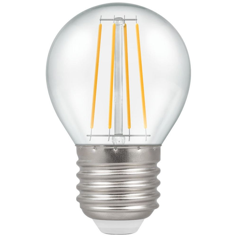 Golfball LED Filament Lamp, 4W, 2700K (B G45-C E27) - Mixed - Falcon Electrical UK