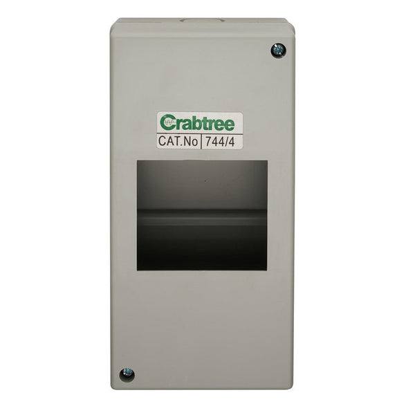 Crabtree 744-4 4 Module Enclosure - Crabtree - Falcon Electrical UK