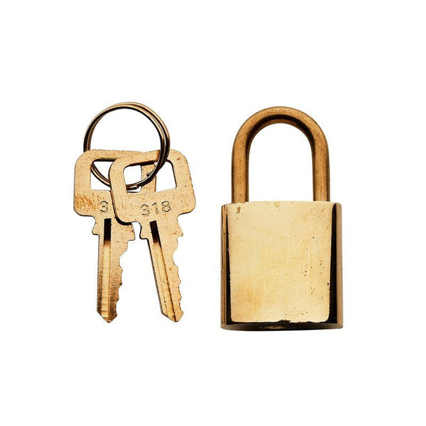 Crabtree 748 Brass Padlock and Two Keys - Crabtree - Falcon Electrical UK