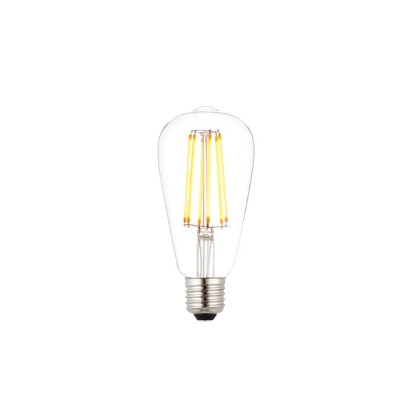 Saxby 76803 E27 LED filament pear dimmable 6W warm white - Saxby - Falcon Electrical UK