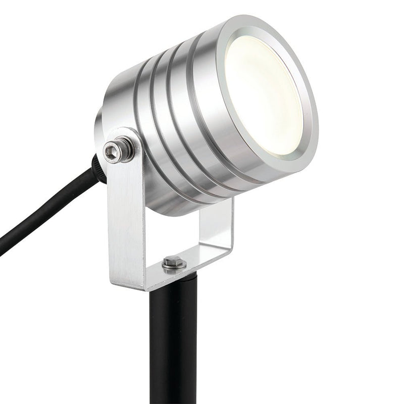 Saxby 78635 Luminatra spike silver IP65 4W cool white - Saxby - Falcon Electrical UK
