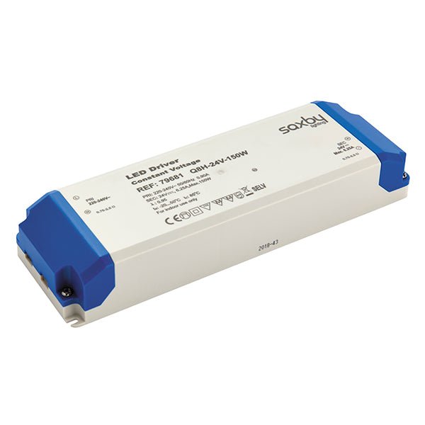 Saxby 79681 LED driver constant voltage 24V 150W - Saxby - Falcon Electrical UK