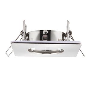 Saxby 80245 Speculo Square IP65 50W, Brushed Chrome Finish - Saxby - Falcon Electrical UK
