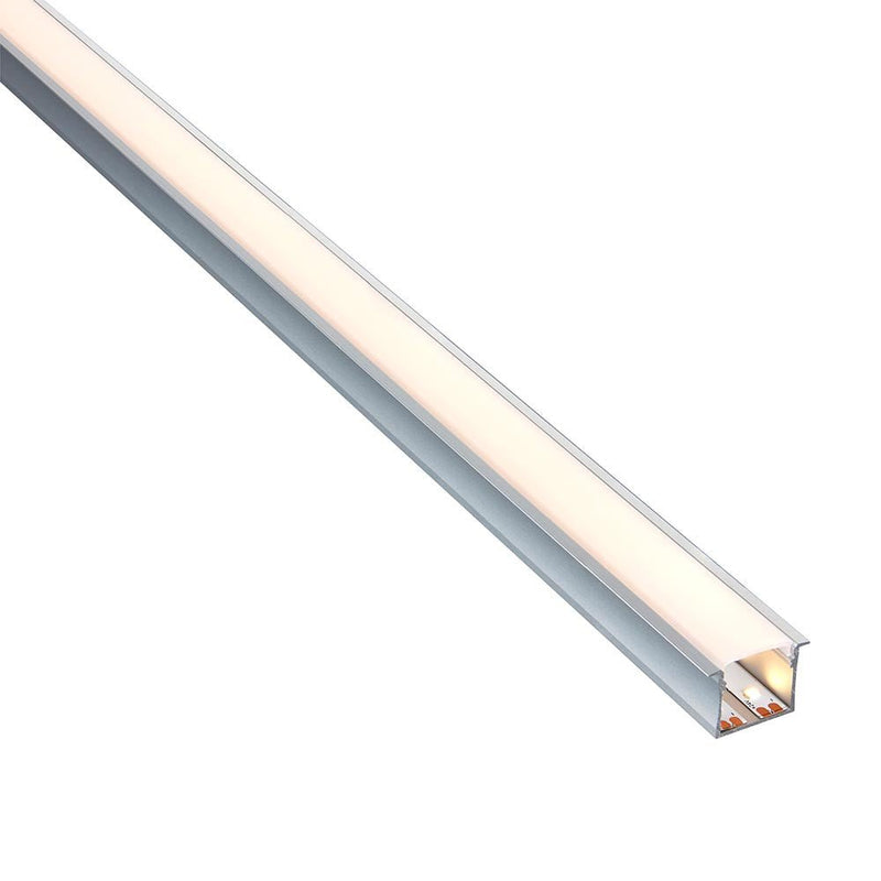 Saxby 97739 Rigel Recessed Wide 2m Aluminium Profile-Extrusion Sliver - Saxby - Falcon Electrical UK