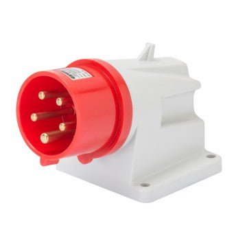 Gewiss GW60420 3P+N+E, 32A, 90° Angled Surface Mounting Inlet 380-415V, 6H - Gewiss - Falcon Electrical UK