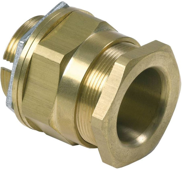 CXT20-C 20mm SY Brass Cable Gland - Mixed Supply - Falcon Electrical UK
