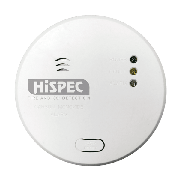 HiSpec HSSA-CO-FF Interconnectable Fast Fix Mains Carbon Monoxide Detector - HiSpec - Falcon Electrical UK