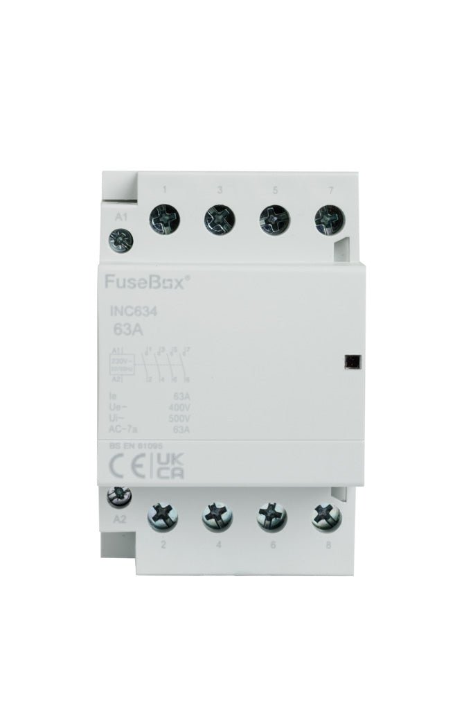 Fusebox INC634 63A 4P Installation Contactor 230V - Fusebox - Falcon Electrical UK