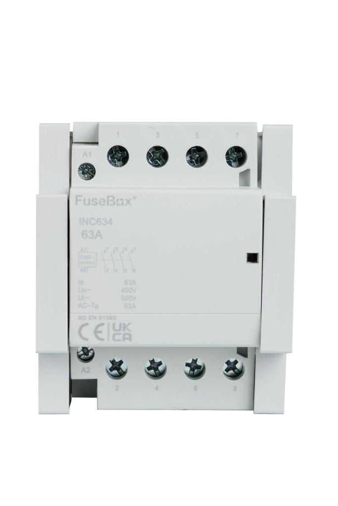 Fusebox INC634 63A 4P Installation Contactor 230V - Fusebox - Falcon Electrical UK