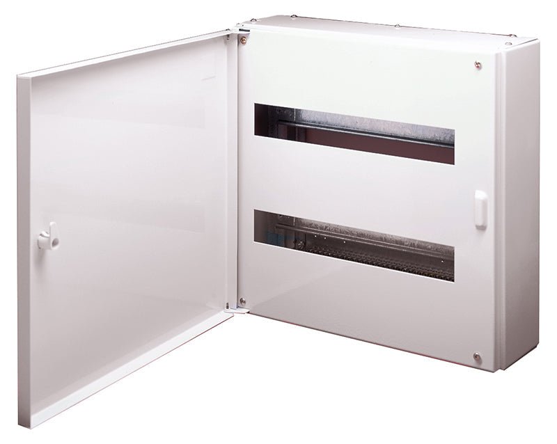 Wylex NHAB2 Rowboard 2x 18 Module DIN Rail Surface Enclosure - Wylex - Falcon Electrical UK