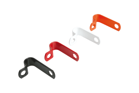 RCHL28 Fire-proof Cable "P-Clip", Red, White & Black (Box of 50) (RCHJ32) - Mixed Supply - Falcon Electrical UK
