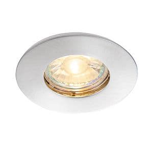 Saxby 79979 Speculo round IP65 50W, Brushed Chrome Finish - Saxby - Falcon Electrical UK