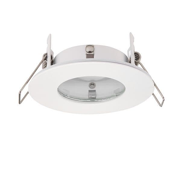Saxby 79979 Speculo round IP65 50W, Brushed Chrome Finish - Saxby - Falcon Electrical UK