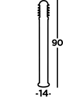 Searchlight 052-900 Louvre Outdoor Post - Stainless Steel Metal & Polycarbonate - Searchlight - Falcon Electrical UK