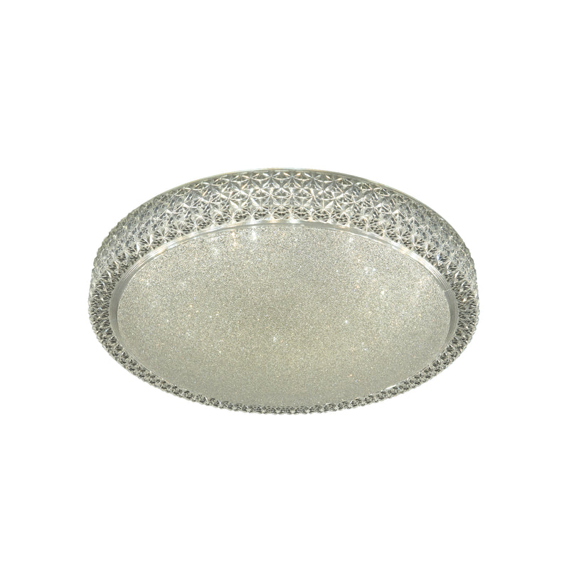 Searchlight 0546-50 Bordeaux LED Flush Temp Colour Changing Light - Acrylic
