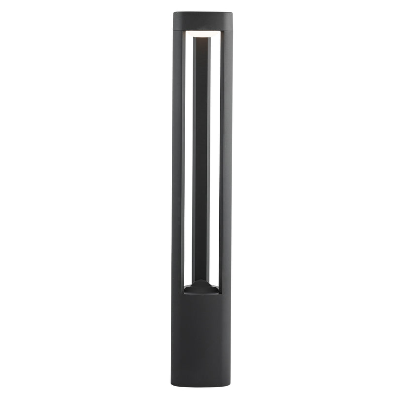 Searchlight 1005-800GY Michigan Outdoor Post - Dark Grey Metal & Polycarbonate