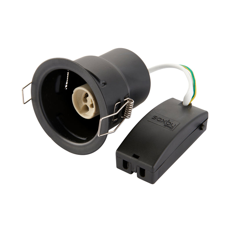 Saxby 109805 ShieldONE Fire - Rated Dimmable Recessed Downlight with Multiple Bezel Options - Saxby - Falcon Electrical