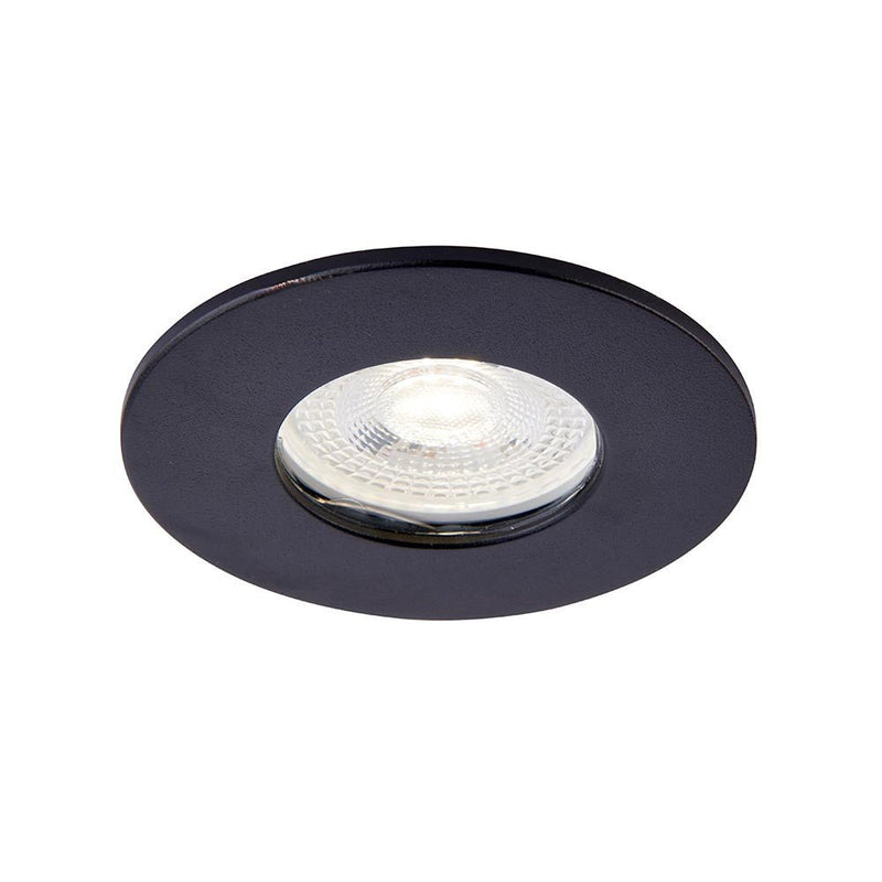 Saxby 109805 ShieldONE Fire - Rated Dimmable Recessed Downlight with Multiple Bezel Options - Saxby - Falcon Electrical
