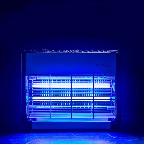 VTAC VT - 3220 2*10W ELECTRONIC INSECT KILLER (BS PLUG) COVERAGE - 80m2 - V - TAC - Falcon Electrical