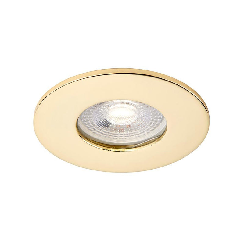 Saxby 109805 ShieldONE Fire - Rated Dimmable Recessed Downlight with Multiple Bezel Options - Saxby - Falcon Electrical
