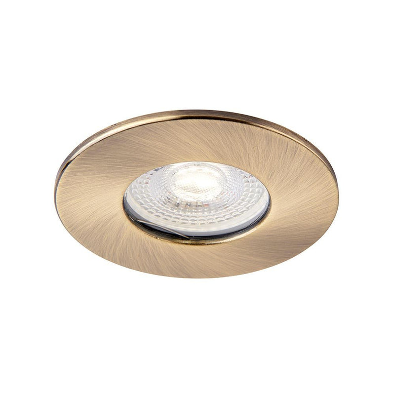 Saxby 109805 ShieldONE Fire - Rated Dimmable Recessed Downlight with Multiple Bezel Options - Saxby - Falcon Electrical