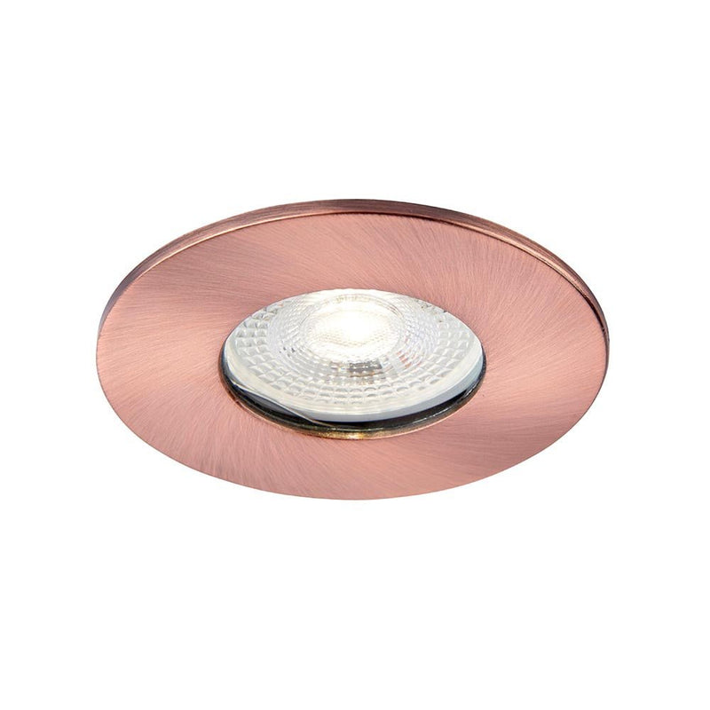 Saxby 109805 ShieldONE Fire - Rated Dimmable Recessed Downlight with Multiple Bezel Options - Saxby - Falcon Electrical