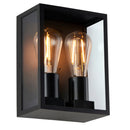 Saxby 118838 Breton twin IP44 10W  - Black