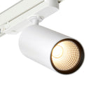 Saxby 120334 Lunaro 3-Phase Multi Wattage Track Head 3000K - Matt White