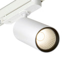 Saxby 120335 Lunaro 3-Phase Multi Wattage Track Head 4000K - Matt White