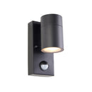 Saxby 121031 Scope PIR/Photocell 1lt Wall IP65 - Black