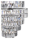 Searchlight 1500CC Empire  13Lt Chandelier  - Chrome Metal & Clear Crystal