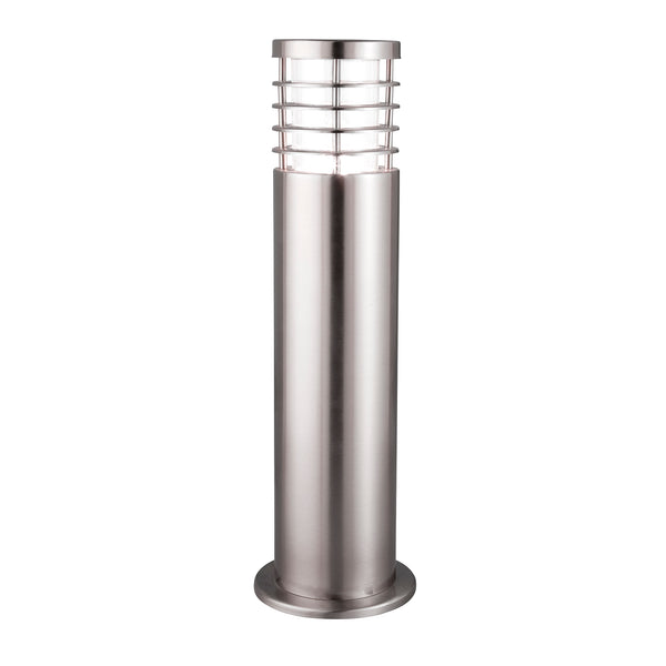 Searchlight 1556-450 Louvre Outdoor Post - Stainless Steel & Polycarbonate, IP44