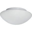Searchlight 1910-35 Tokyo  3Lt Flush  - White Metal & Opal Glass