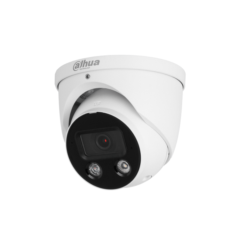 Dahua DH - IPC - HDW3849H - AS - PV 8 MP Smart Dual Light Active Deterrence Fixed - focal Eyeball WizSense Network Camera - Dahua - Falcon Electrical