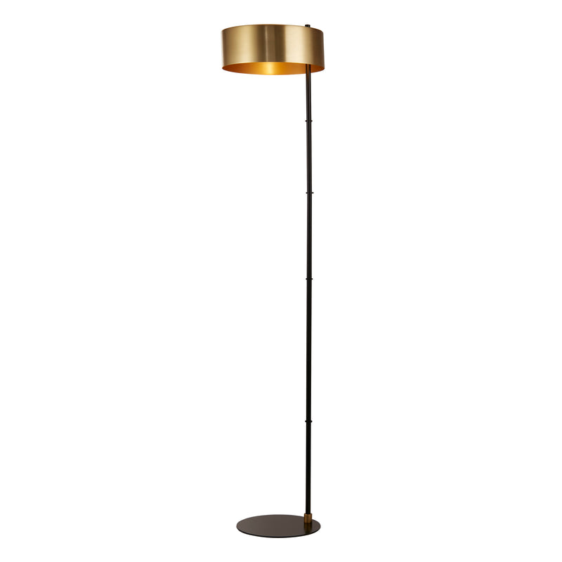 Searchlight 20225 1GO Knox Floor Lamp Black Gold Metal Searchlight Falcon Electrical UK