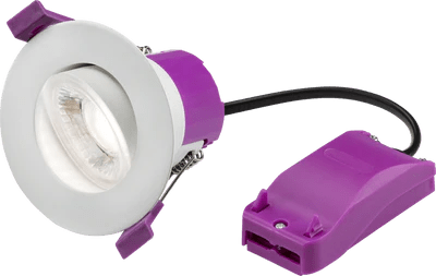 Knightsbridge MLA RE6CTT RenuLED Tilt - 6W Fire-rated LED Downlight ...