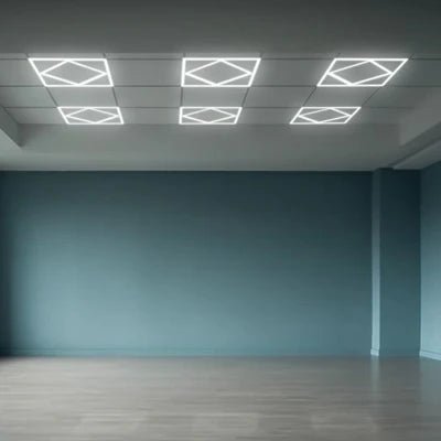 V - Tac VT - 6436 60W LED DIAMOND BORDERLINE PANEL LIFUD DRIVER+QC 595x595mm FLICKER FREE 6500K - Falcon Electrical - Falcon Electrical