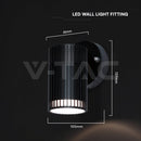 V- tac 24166 VT-10174 GU10 Wall Light Holder Single Head IP44 - V-TAC - Falcon Electrical