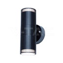 V -tac 24167 VT-10175 GU10 Wall Light Holder Double Head IP44 - V-TAC - Falcon Electrical
