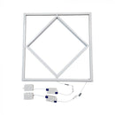 V - Tac VT - 6169 64W LED DIAMOND - IN - SQUARE PANEL LIFUD DRIVER+QC 595x595MM FLICKER FREE 6500K+BLUE - V - TAC - Falcon Electrical